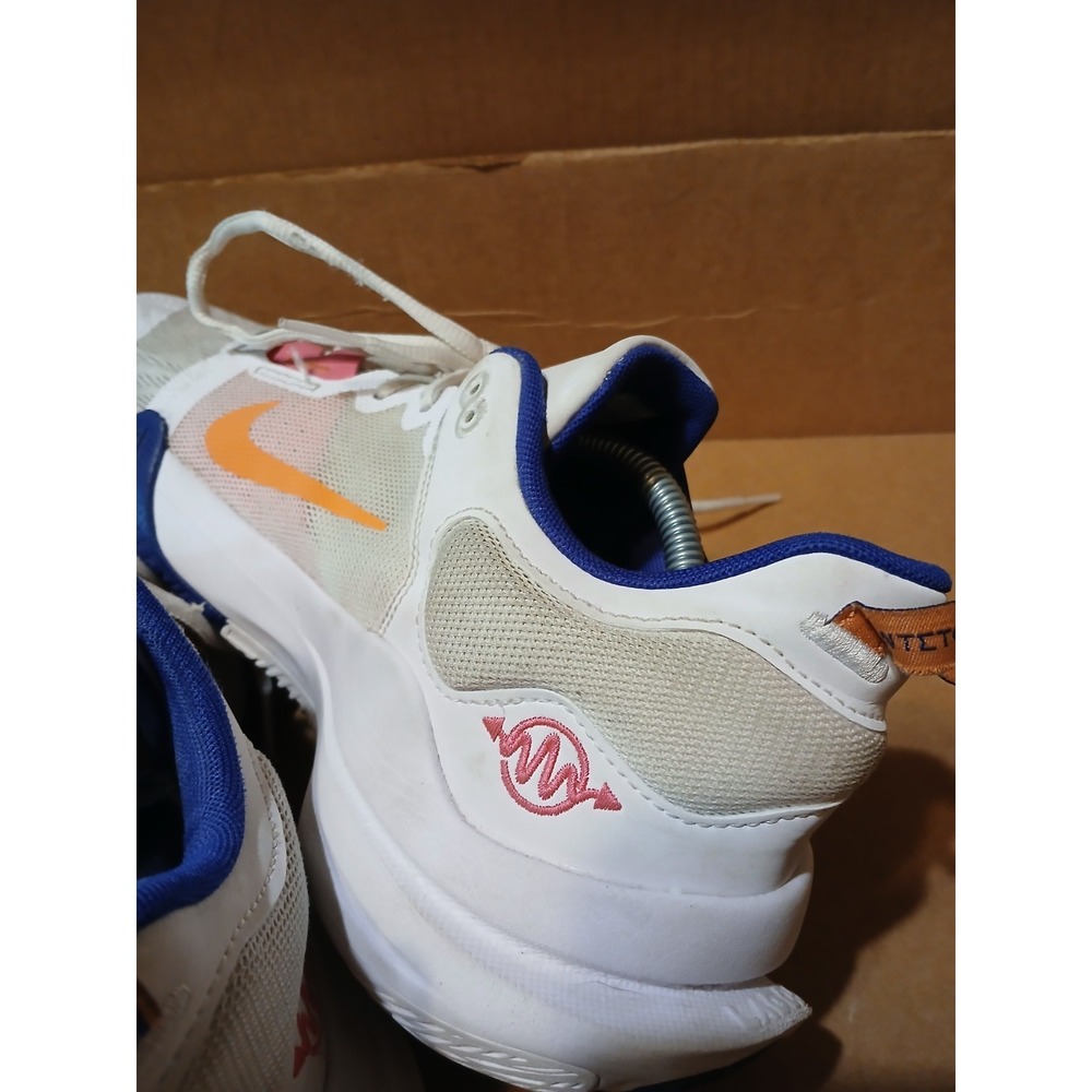 Nike Giannis Immortality 2 'White Deep Royal' Size 11.5 Basketball Athletic Shoe - Picture 8 of 9